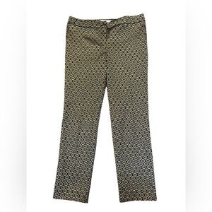 Chicos Brocade Geometric Suit Pants 0.5